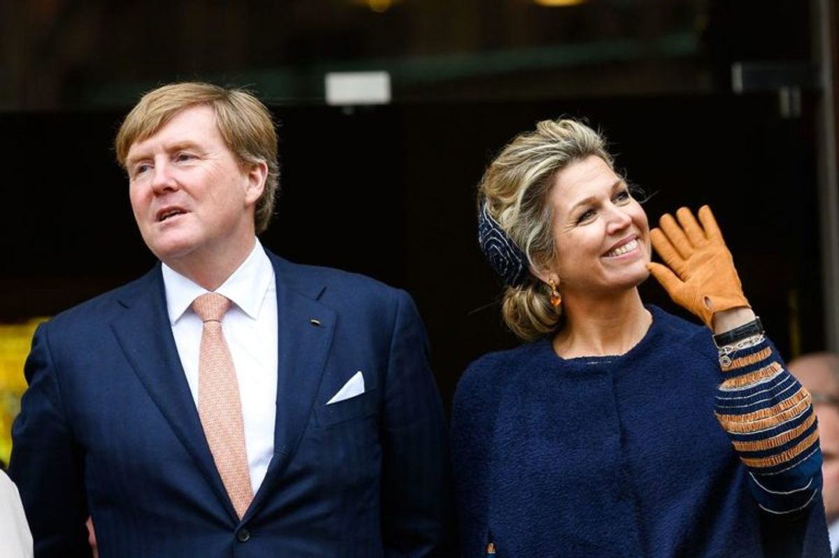 I Holland er Willem-Alexander 183 centimeter høj. Foto: Scanpix