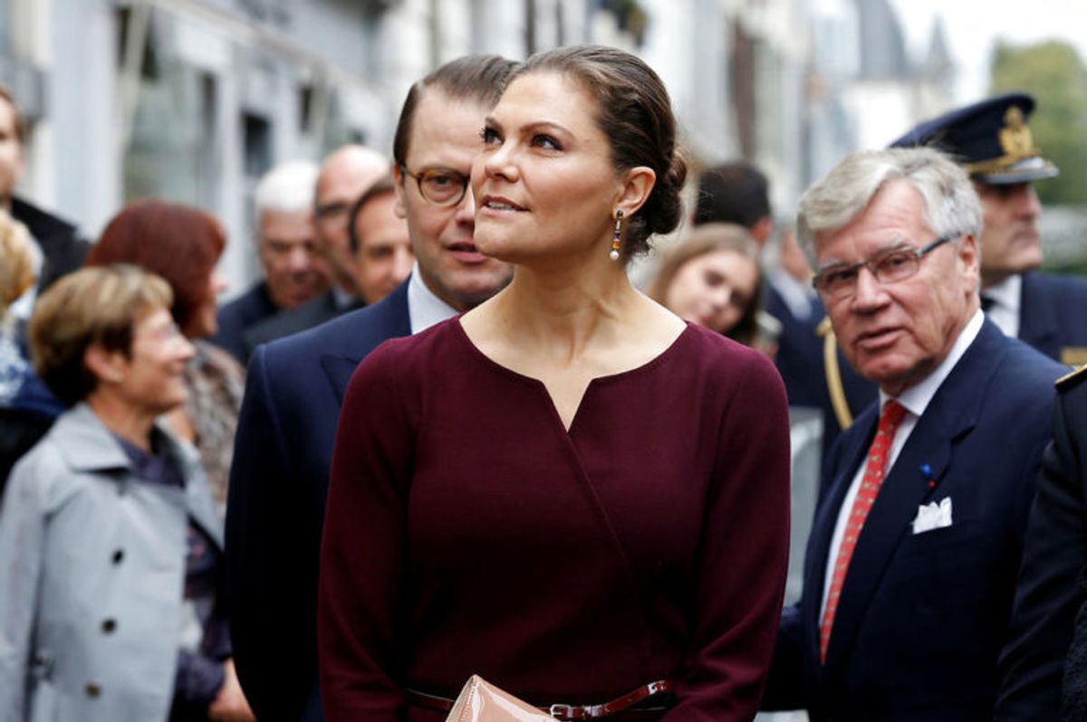 Kronprinsesse Victoria er lidt højere end sin mor, da hun er 168 centimeter høj. Foto: Scanpix