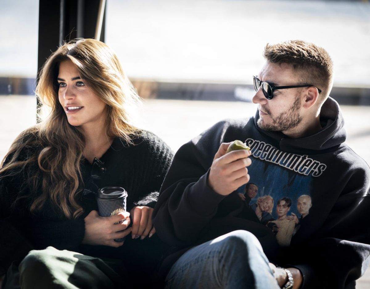 Den kendte fodboldspiller Nicklas Bendtner og modellen Philine Roepstorff gik fra hinanden i slutningen af marts 2021. Torsdag den 20. maj vender de tilbage på skærmen med en ny omgang af “Bendtner & Philine”. (Arkivfoto) – Foto: Liselotte Sabroe/Ritzau Scanpix