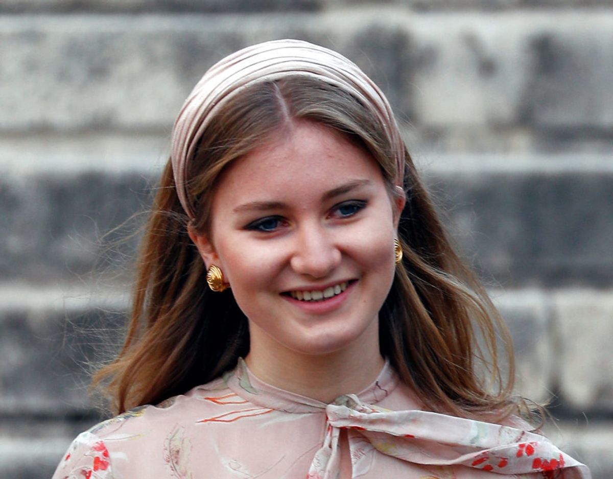 Kronprinsesse Elisabeth af Belgien er 19 år gammel og arving til sit lands trone, når hendes far kong Philippe enten træder af eller ikke længere er her. Klik videre for flere billeder. Foto: Scanpix/REUTERS/Francois Lenoir