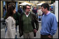 Han kom helt tæt på de kongelige