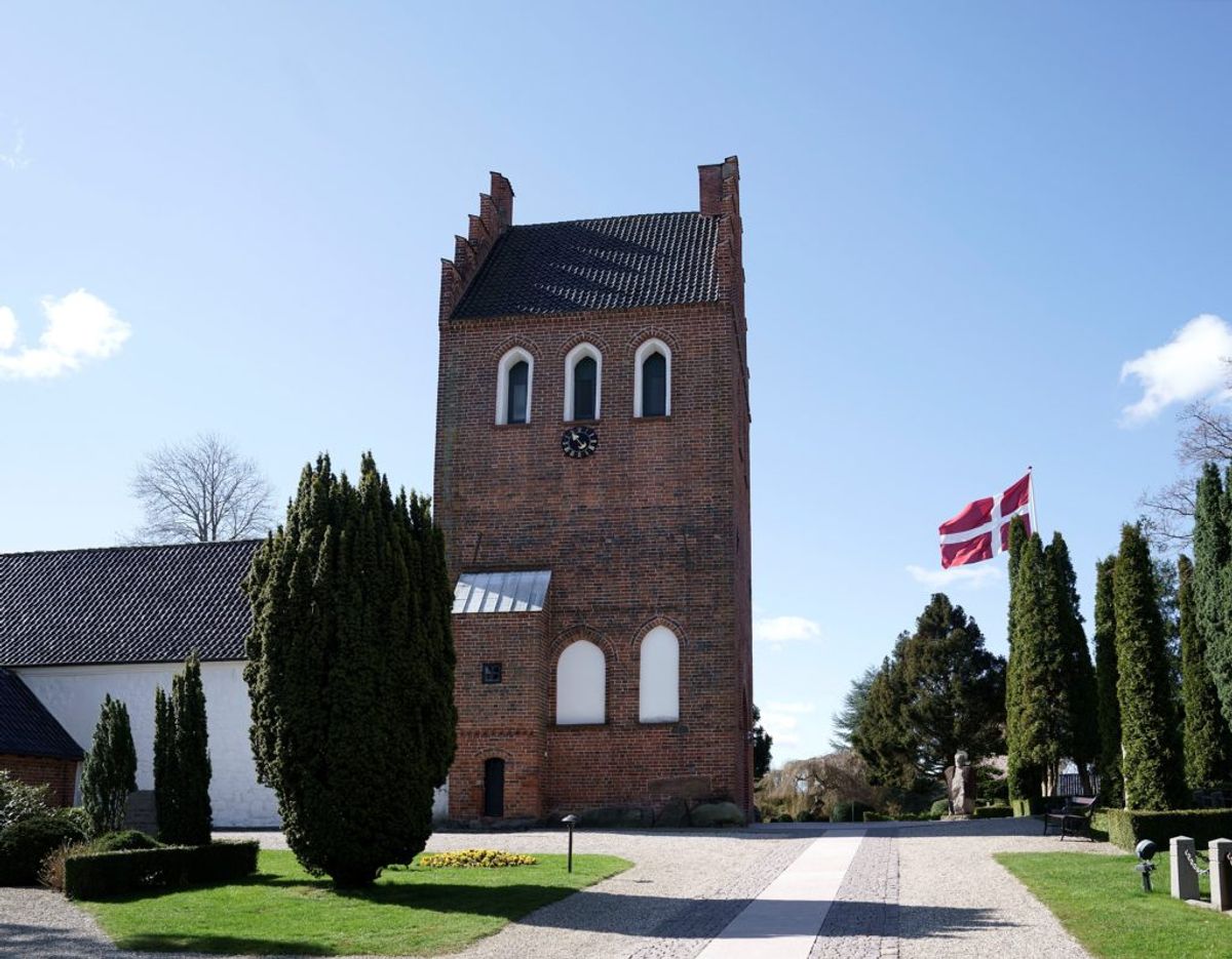 Asminderød Kirke ved Fredensborg. Foto: Keld Navntoft/Kongehuset.