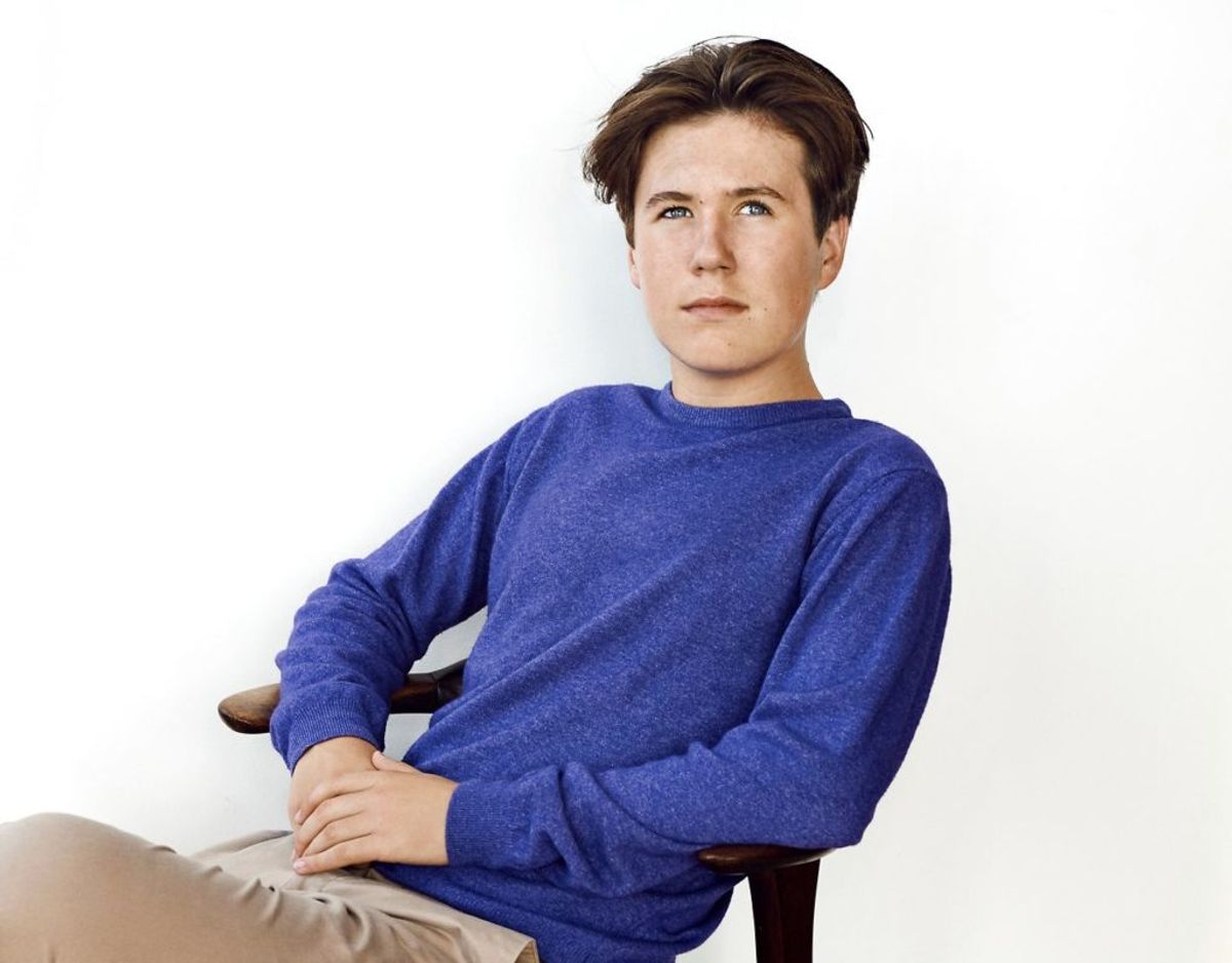Prins Christian, der fylder 16 år den 15. oktober, skal konfirmeres i Fredensborg Slotskirke lørdag den 15. maj. Foto: Franne Voigt