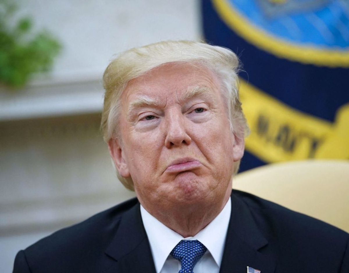 Donald Trump som vi kender ham – men snart kan han måske ses i en light-version. Arkivfoto: Ritzau Scanpix.