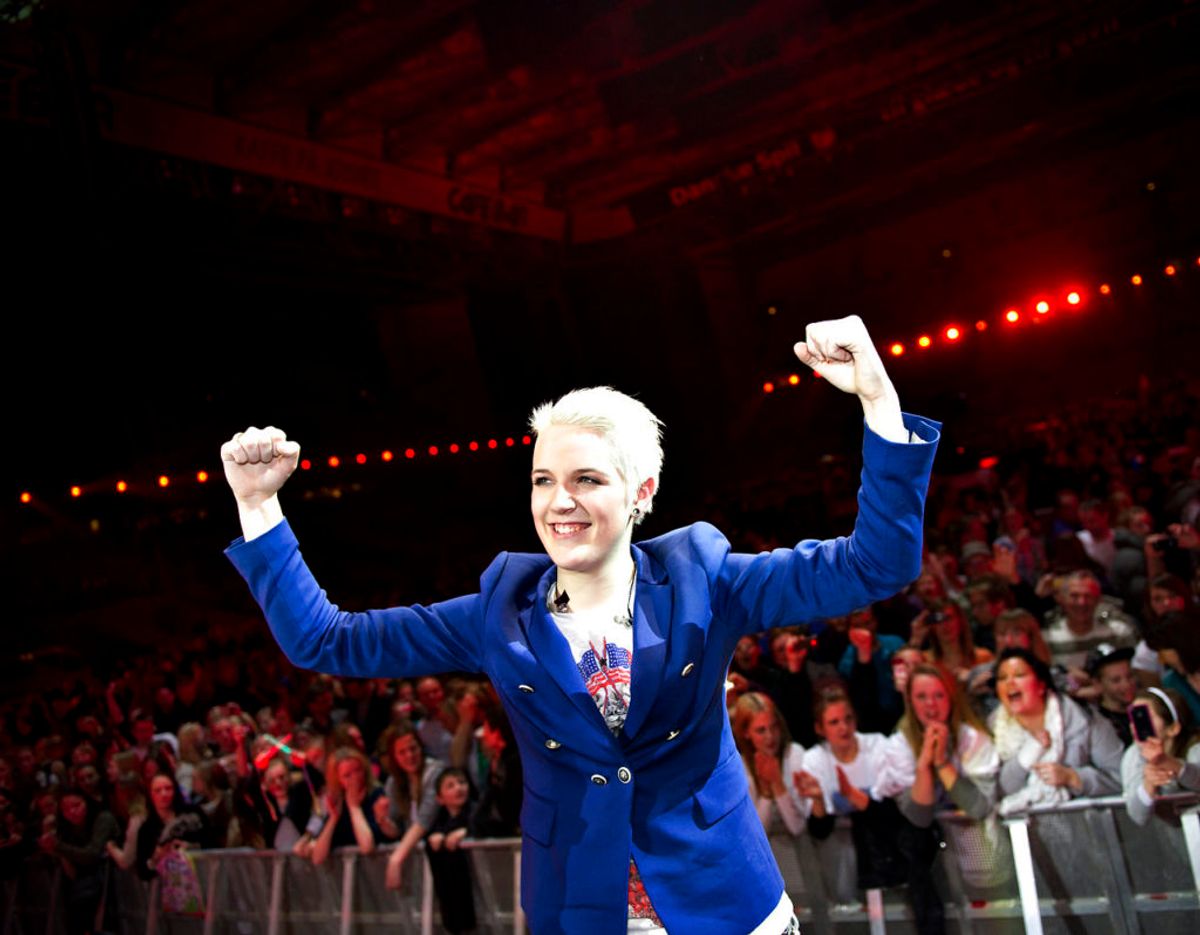 2011: Sarah Skaalum Jørgensen. Foto: Ritzau Scanpix/ Arkiv