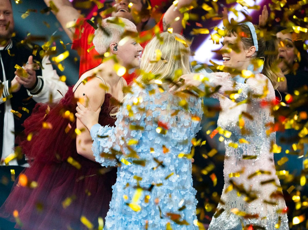 Fredag aften vandt 15-årige Solveig X Factor. (foto: Martin Sylvest/Ritzau Scanpix 2021).