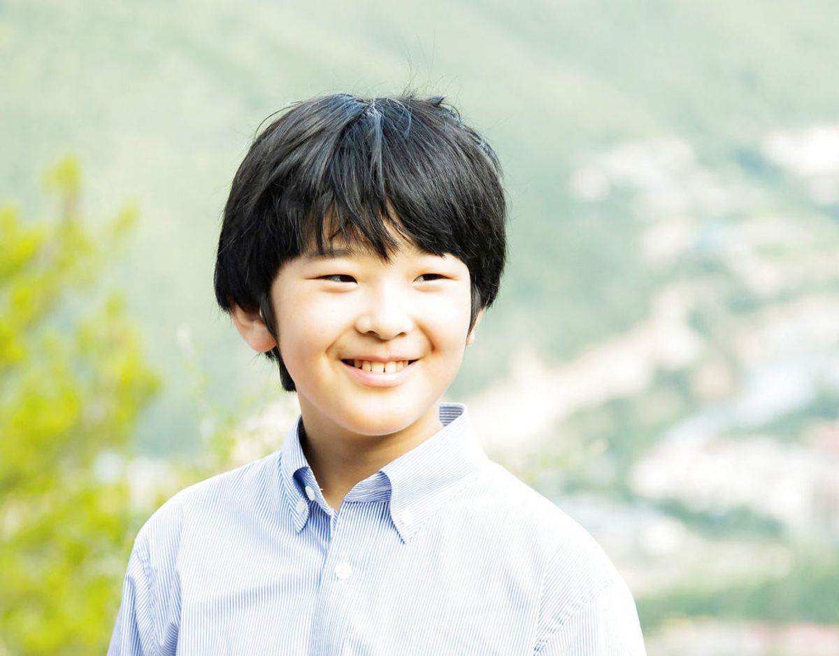 Japans 14-årige Hisahito af Akishino. Klik videre for flere billeder. Foto: Scanpix/Agency of Japan/Handout via REUTERS