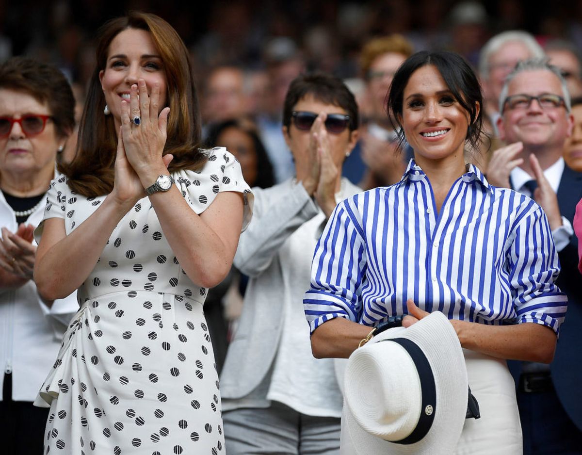 Meghan kommer ind på mangt og meget i interviewet med Oprha Winfrey. Også om sit forhold til sin svigerinde, hertuginde Kate som hun betegner som ‘et godt menneske’. Foto: Scanpix/REUTERS/Toby Melville