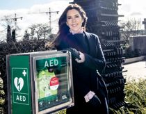 Mary har hjertestarteren på rette sted