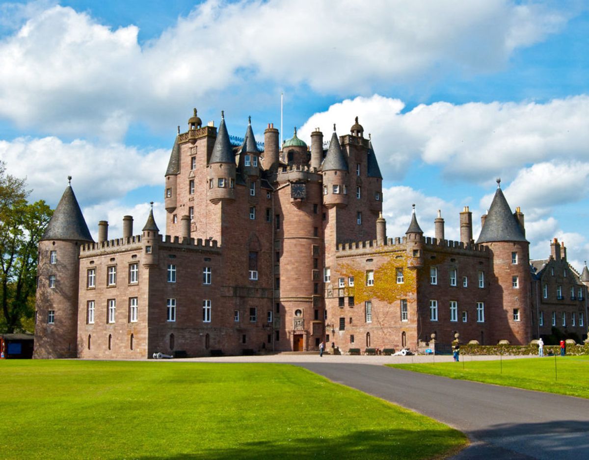 Overgrebet fandt sted her på Glamis Castle i Skotland. Foto: Scanpix