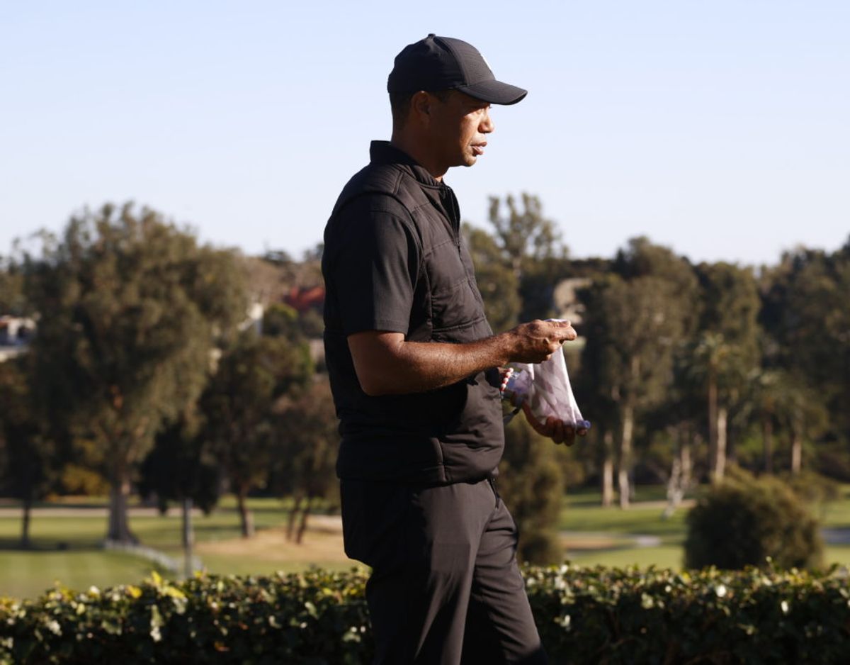 Tiger Woods er indlagt på et hospital i Los Angeles. Foto: Ryan Kang/Scanpix