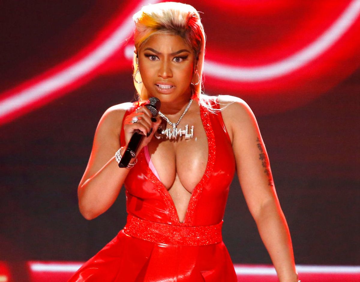 Nicki Minaj har endnu ikke udtalt sig offentligt om faderens død. Foto: REUTERS/Mario Anzuoni/Scanpix