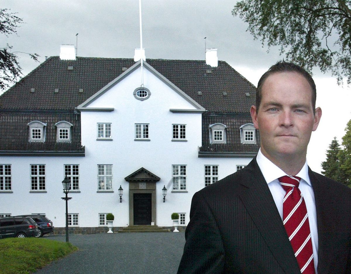 Lego-arving Anders Kirk Johansen er røget i noget af en kommentarstorm – både negativ og positiv – for sit is-stunt forleden ud for sig gods. (Foto: Palle Hedemann)