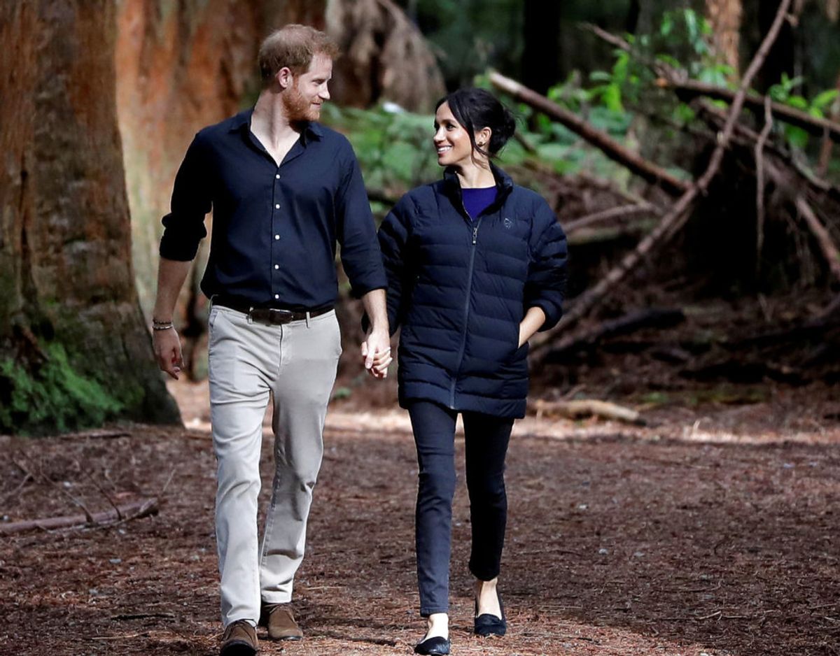 Den 31. marts er det præcis et år siden, Harry og Meghan sagde farvel til tilværelsen som fremtrædende medlemmer af den britiske kongefamilie. Nu er tiden kommet til, at aftalen skal evalueres. Klik videre for flere billeder. Foto: Scanpix/Kirsty Wigglesworth/Pool via REUTERS