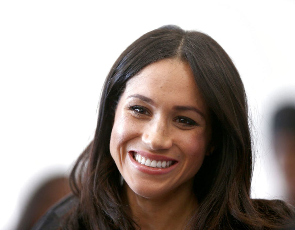 Meghan vlagte sågar at læse nogel linjer op at digte, der betyder noget for hende. Klik videre for flere billeder. Foto: Scanpix/Yui Mok/Pool via Reuters