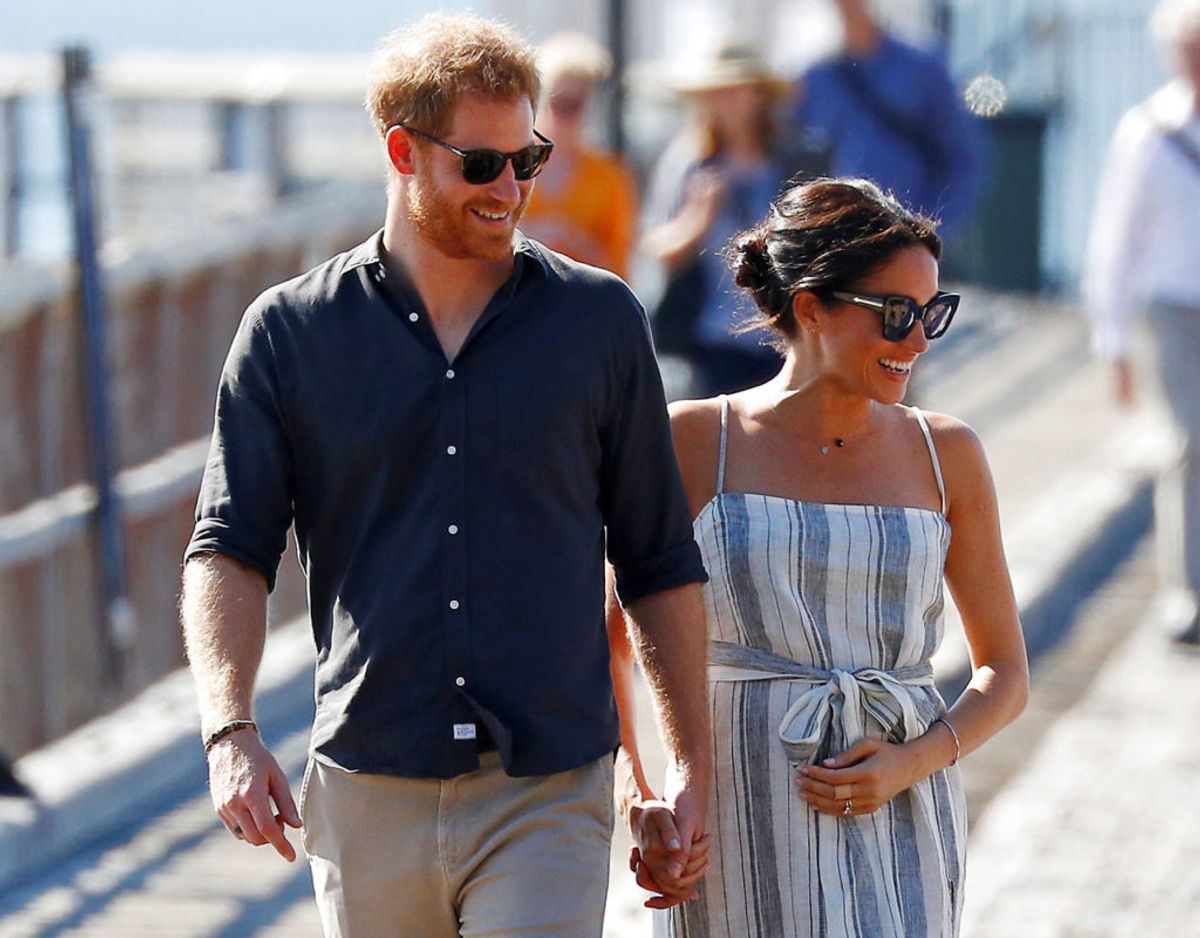 Harry og Meghan bor i dag sammen med deres nu snart to år gamle søn Archie i mondæne Montecita, Santa Barbara, i ‘synny’ Californien. Foto: Scanpix/REUTERS/Phil Noble/File Photo