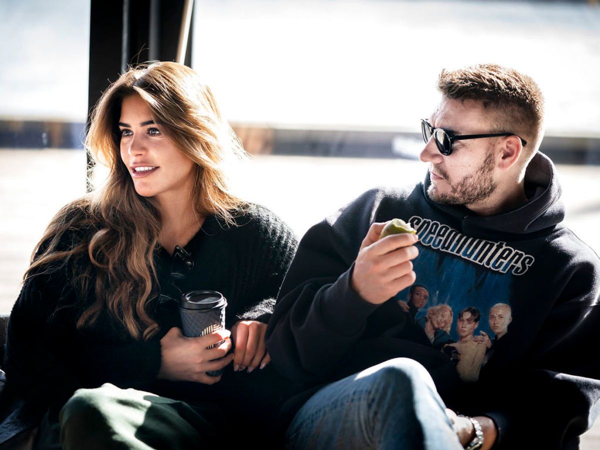 Nicklas Bendtner og Philine Roepstorff har haft indbrud i deres hjem, mens de er i Dubai. Her er også andre danskere – KLIK og se. (Foto: Liselotte Sabroe/Ritzau Scanpix)