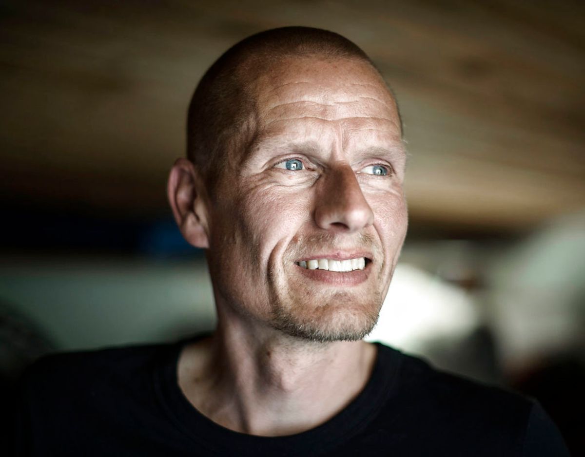Den tidligere cykelrytter Michael Rasmussen er blevet østjyde. Sammen med sin kæreste Lone Sisseck har han købt hus på Strandvejen i Kolding. Foto: Niels Ahlmann Olesen/Ritzau Scanpix