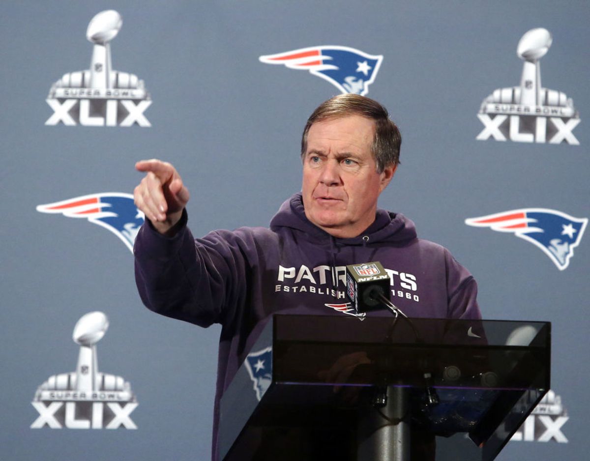 Bill Belichick har pænt takket nej til at modtage præsidentens frihedsmedalje fra Donald Trump. Klik videre for flere billeder. Foto: Peter Casey/Scanpix