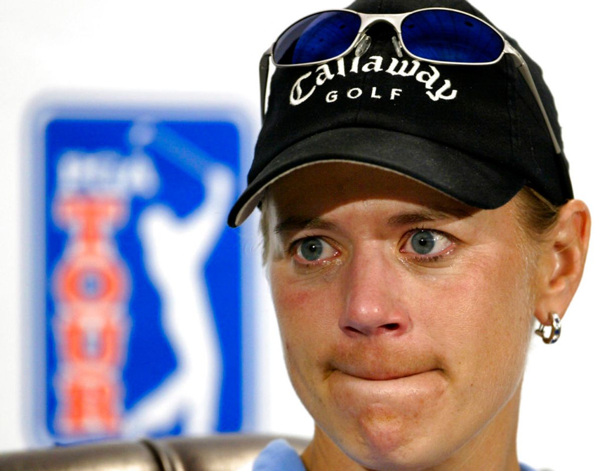 Svenske Annika Sörenstam. Foto: Scanpix/REUTERS/Kevin Lamarque