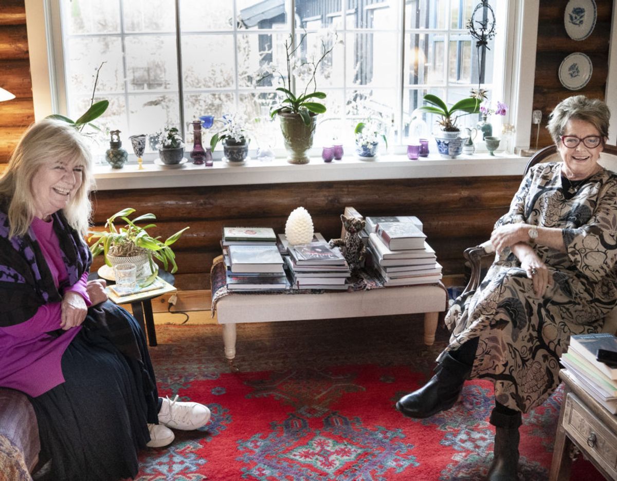 Ghita Nørby er godt tilfreds med, at hun er født i en tid længe før datingapps. – Vi er braset ind i hinanden. I dag går man jo på Tinder og vælger, nej, jeg vil ikke have den. Vorherre bevares, det kan jeg slet ikke, siger Ghita Nørby. – Foto: Ritzau Scanpix.