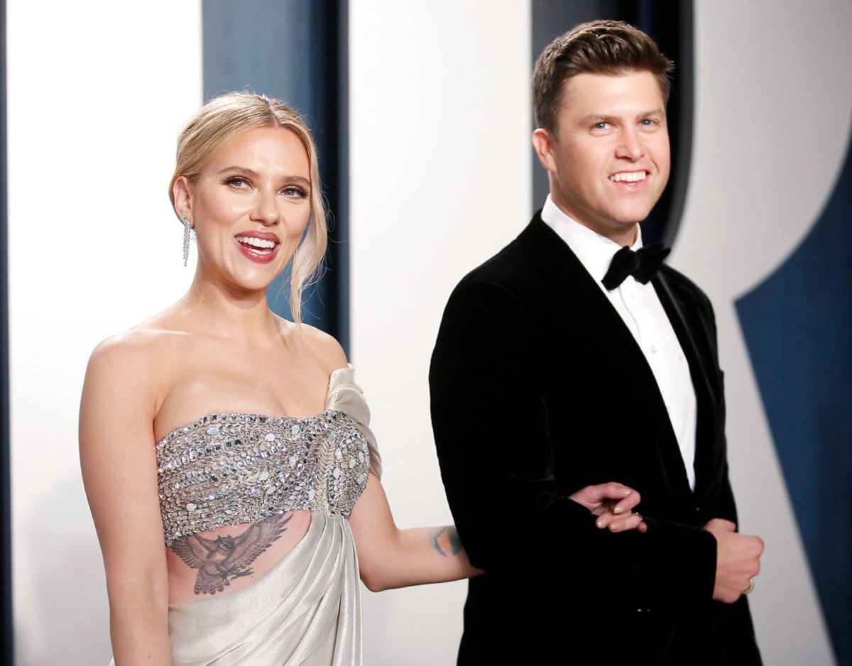 Scarlett Johansson og Colin Jost blev forlovet i maj 2019. Klik videre i galleriet for flere billeder. Foto: Scanpix/REUTERS/Danny Moloshok