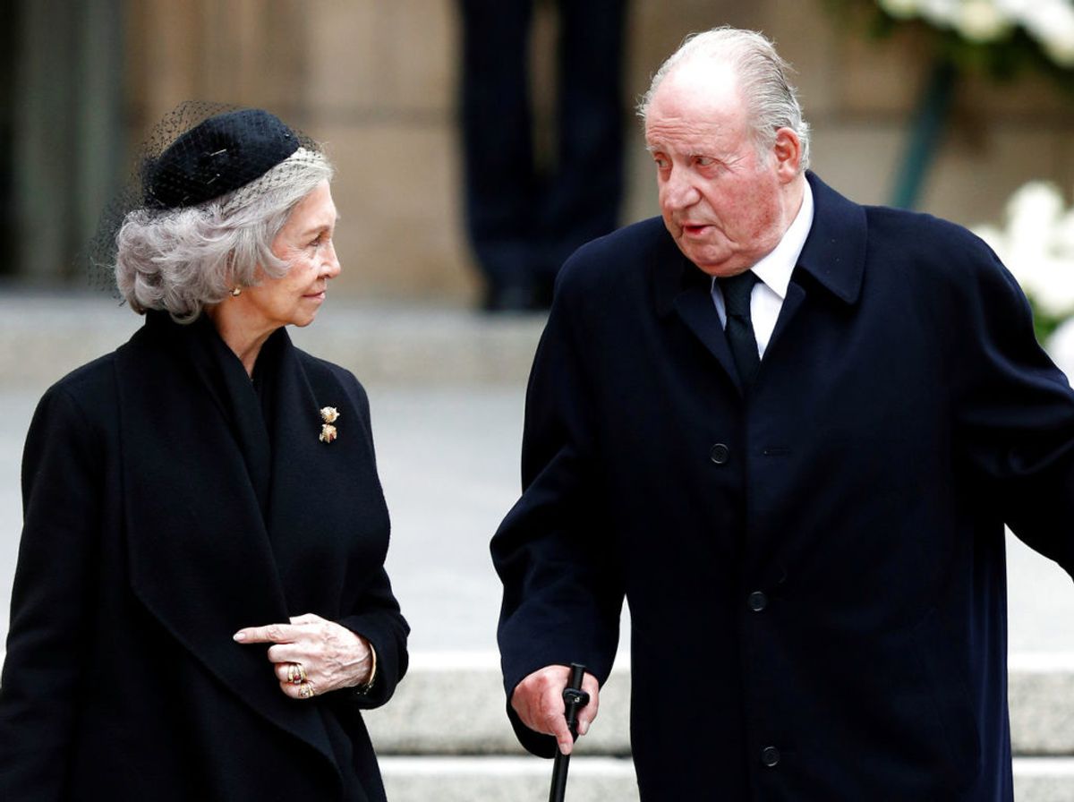 Forholdet til Corinna zu Sayn-Wittgenstein kom frem i 2012. Ekskongen er gift med dronning Sofia. Foto: REUTERS/Francois Lenoir
