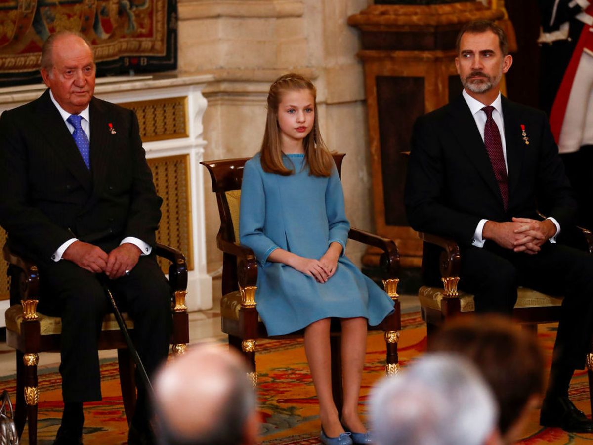 I 2014 abdicerede kong Juan Carlos efter en række kriser kom frem. Foto: REUTERS/Juan Medina