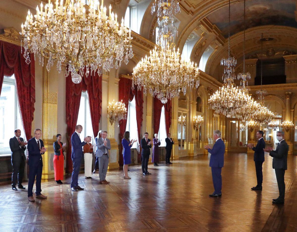Den guidede tur bringer blandt andet publikum igennem de 10 centrale rum på paladset. Klik videre i galleriet for flere billeder. Foto: Scanpix/REUTERS/Yves Herman/Pool