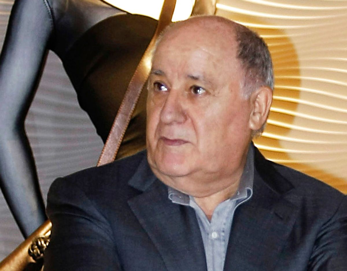 Nr. 6 – Amancio Ortega, Ejer a tøjkæden Zara, er ifølge Forbes 55,1 milliarder dollar værd. Foto: Scanpix