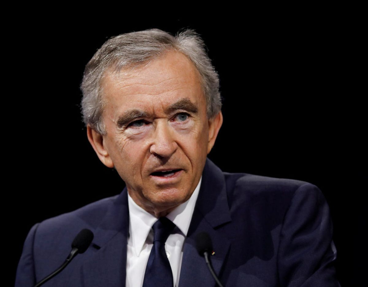 Nr. 3 -Bernard Arnault, Direktør i luksus-firmaet LVMH, er sammen med familien ifølge Forbes 76 milliarder dollar værd. Foto: Scanpix