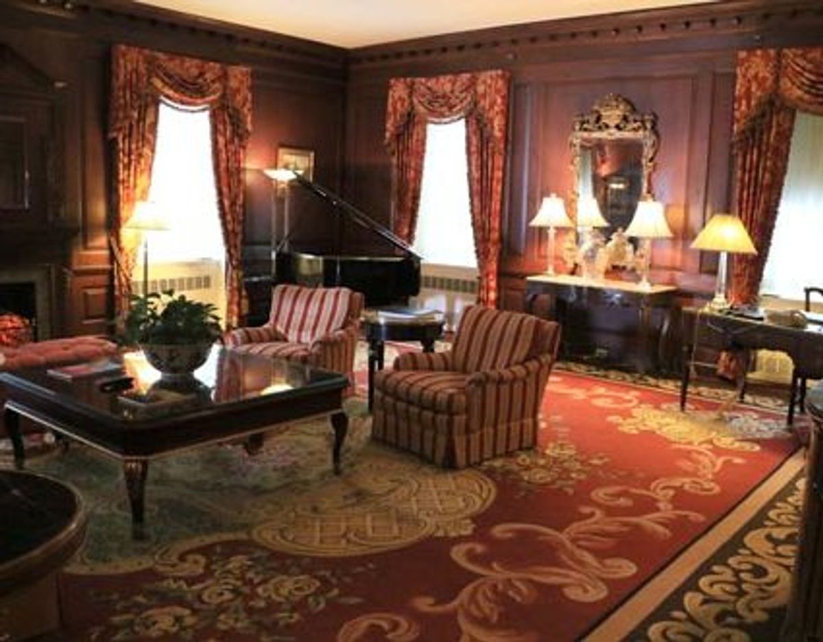 Den britiske premierminister Winston Churchill huserede også på hotellet. Han havde også sin egen suite, hvorfra genstande skal sælges. Foto: Kaminski Auctions/ Waldorf Astoria