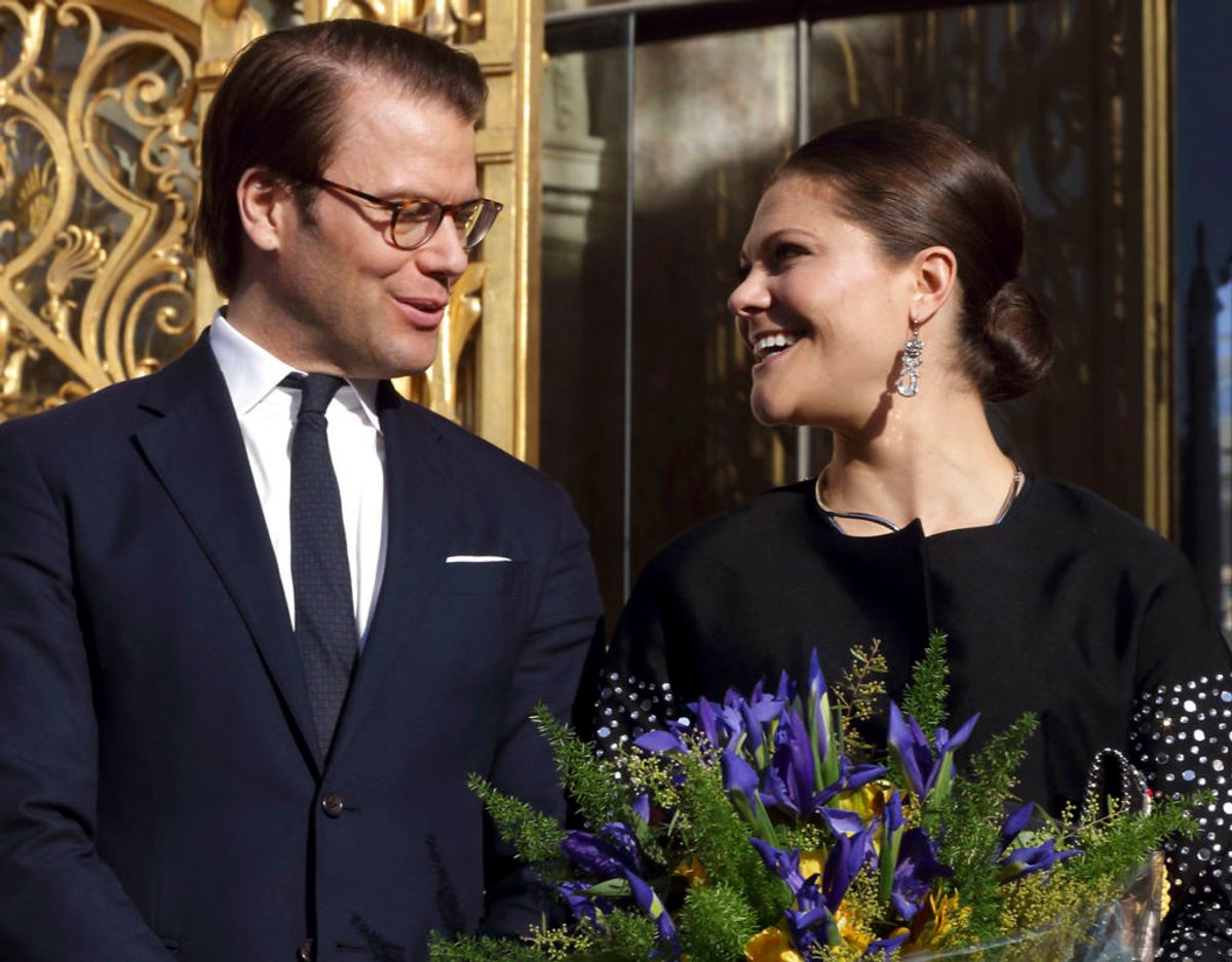 Prins Daniel og kronprinsesse Victoria. Foto: Scanpix/REUTERS/Philippe Wojazer