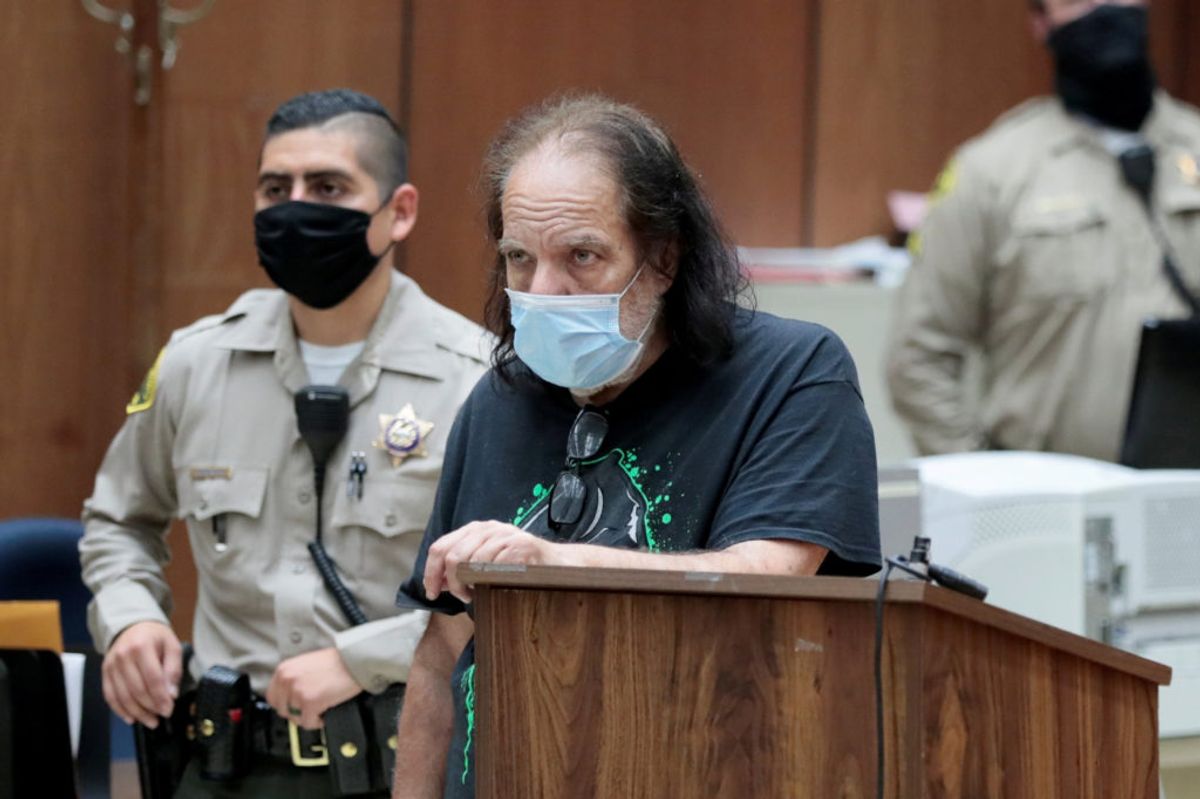Skuespiller Ron Jeremy nægtede sig i juni skyldig i alle anklager mod ham. (Arkivfoto) – Foto: Pool New/Reuters.