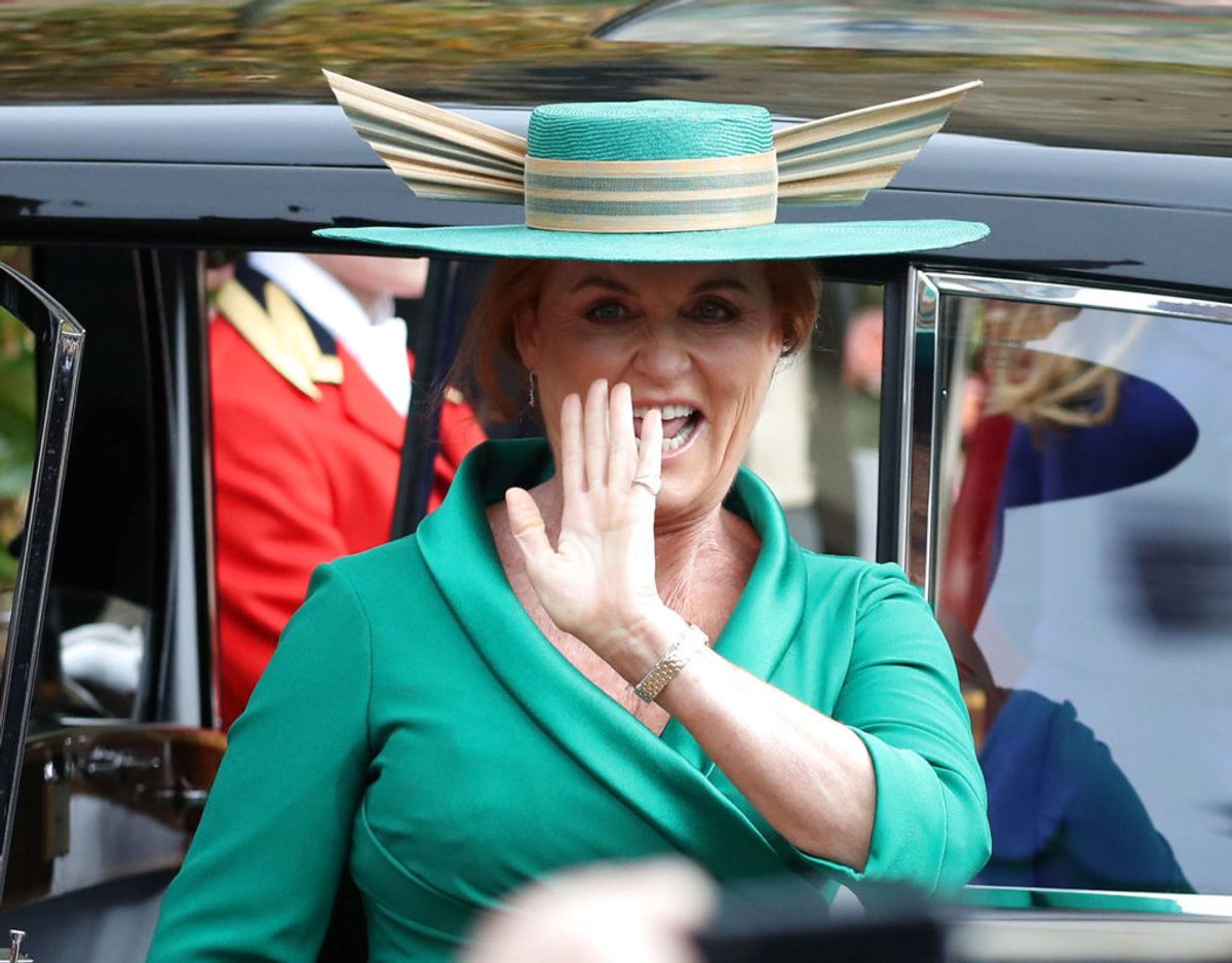 Sarah Ferguson har delt en rørende tak på Instagram i forbindelse med sin datters, prinsesse Beatrice, hemmelige bryllup den 17. juli. Klik videre i galleriet for flere billeder. Foto: Scanpix/Steve Parsons//Pool via REUTERS