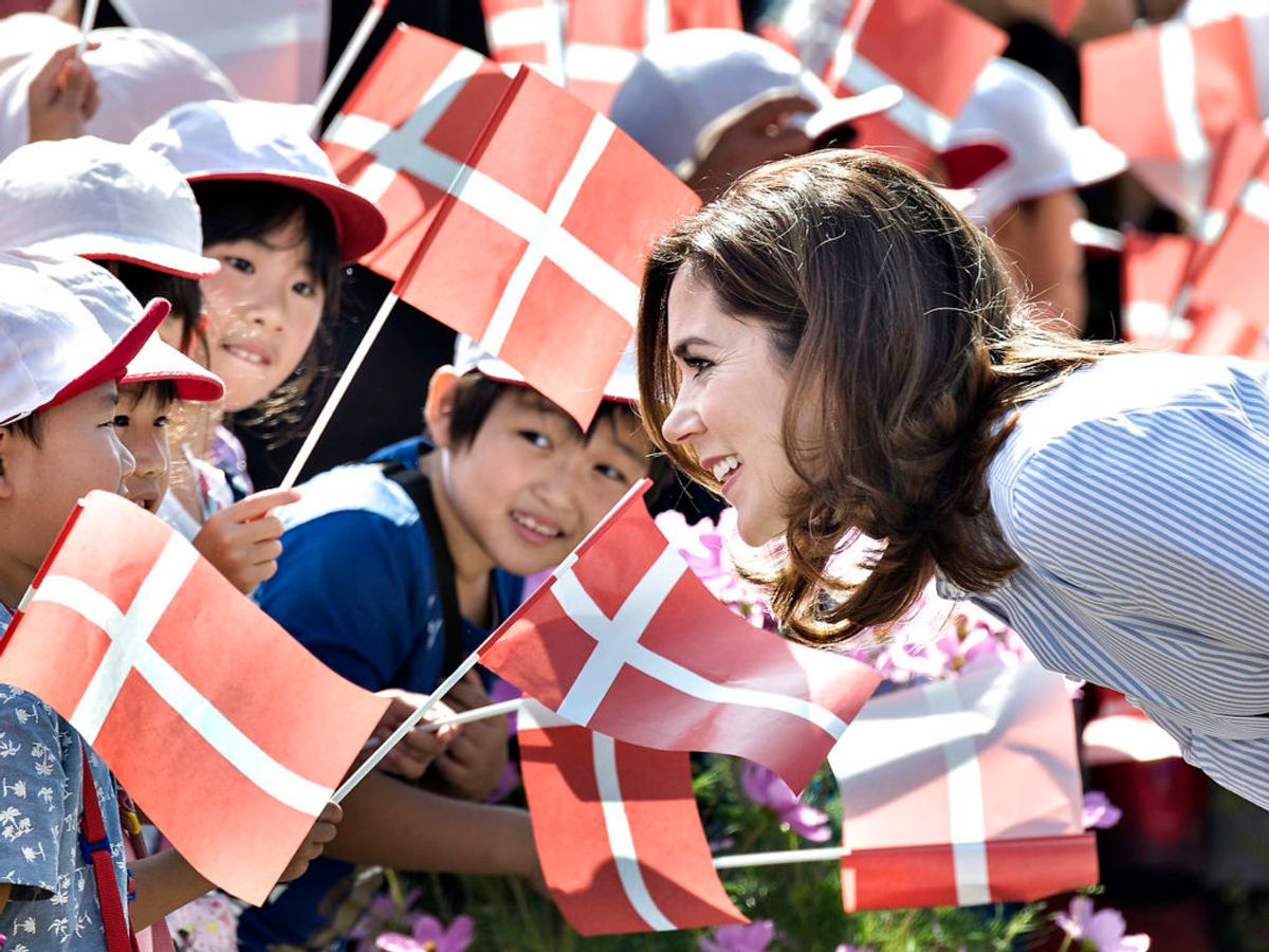 Mary er også på en del officielle besøg i udlandet. Her er hun i Japan.
Foto: Henning Bagger / Scanpix