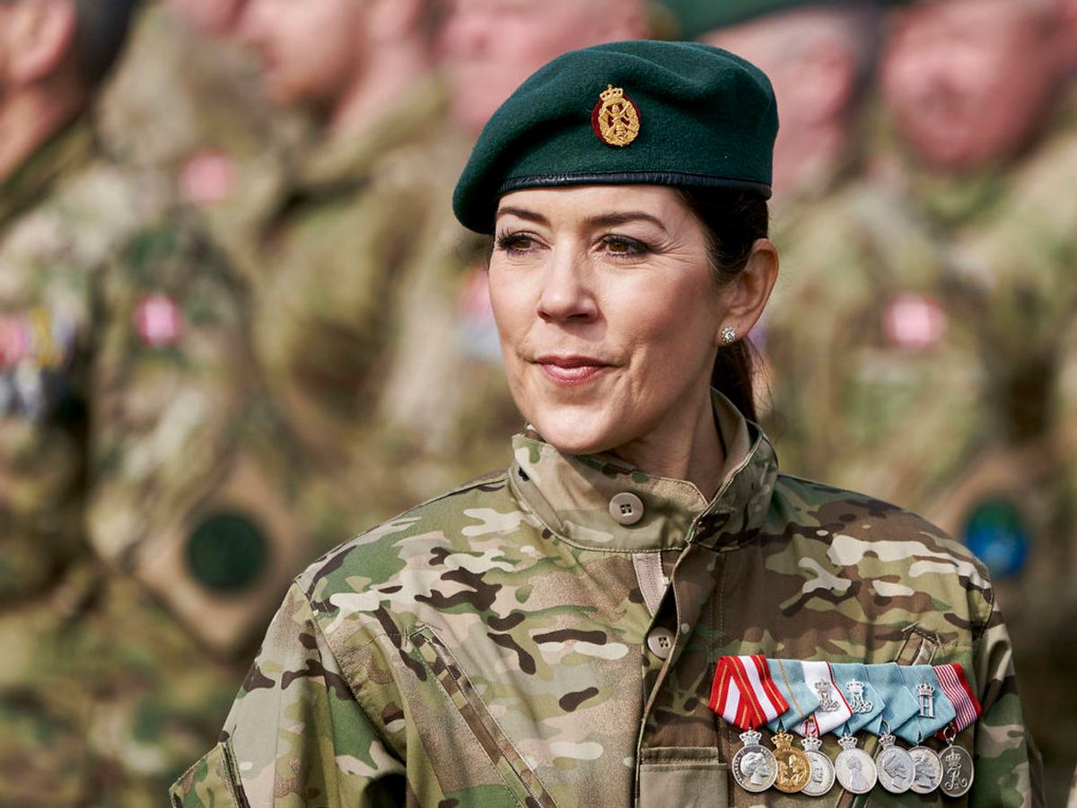 Kronprinsesse Mary udnævnes til kaptajn i Hjemmeværnet.
Foto: Claus Bonnerup / SCANPIX