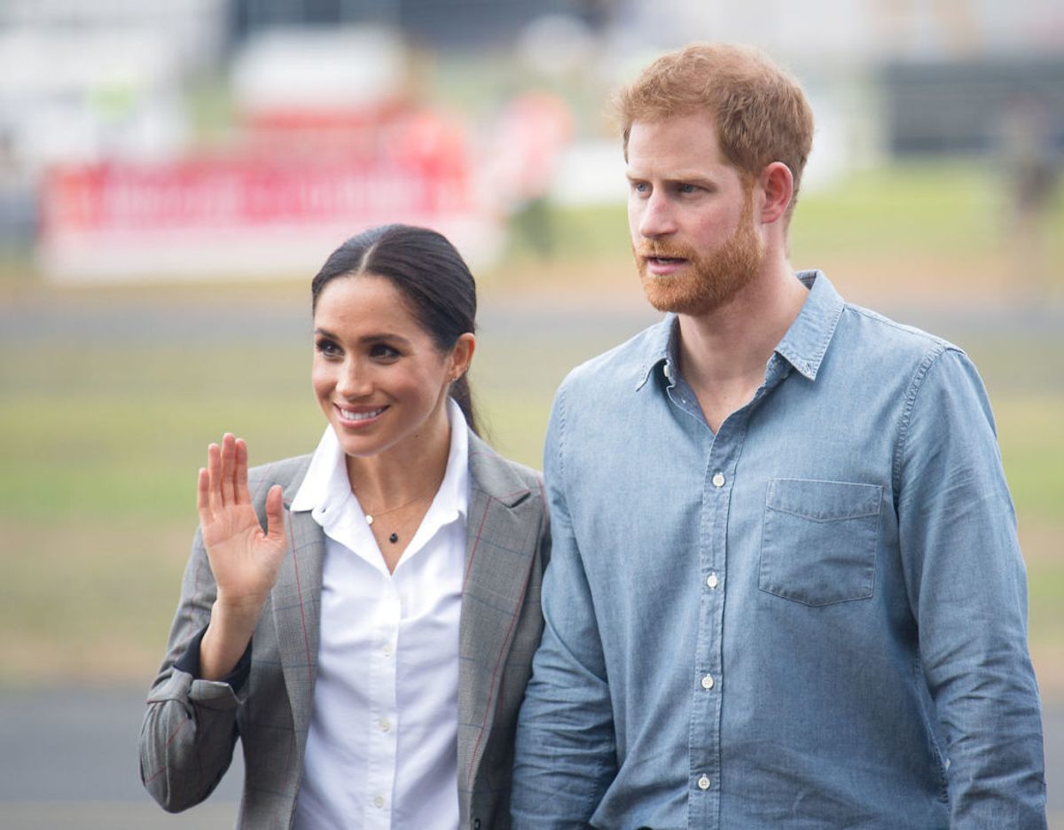 Harry og Meghan har angiveligt underskrevet en aftale med Harry Walker Agency, der potentielt vil kunne indbringe dem en formue. Klik videre for flere billeder. Foto: Scanpix/Dominic Lipinski /Pool via REUTERS