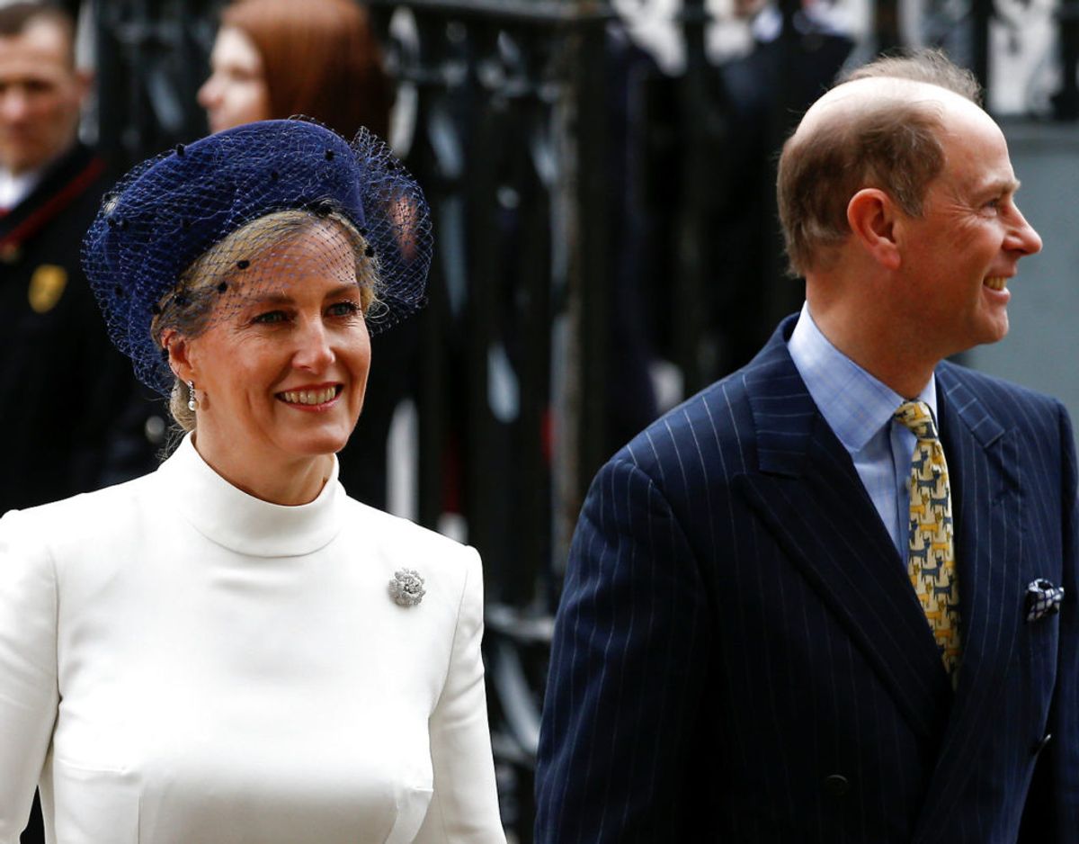 Grevinden er gift med prins Edward og dermed også dronningens svigerdatter. Klik videre for flere billeder. Foto: Scanpix/REUTERS/Henry Nicholls