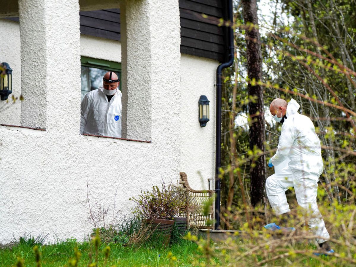 Papirerne skulle være fundet under ransagningen af Tom Hagens hus. Foto: Heiko Junge/NTB Scanpix via REUTERS