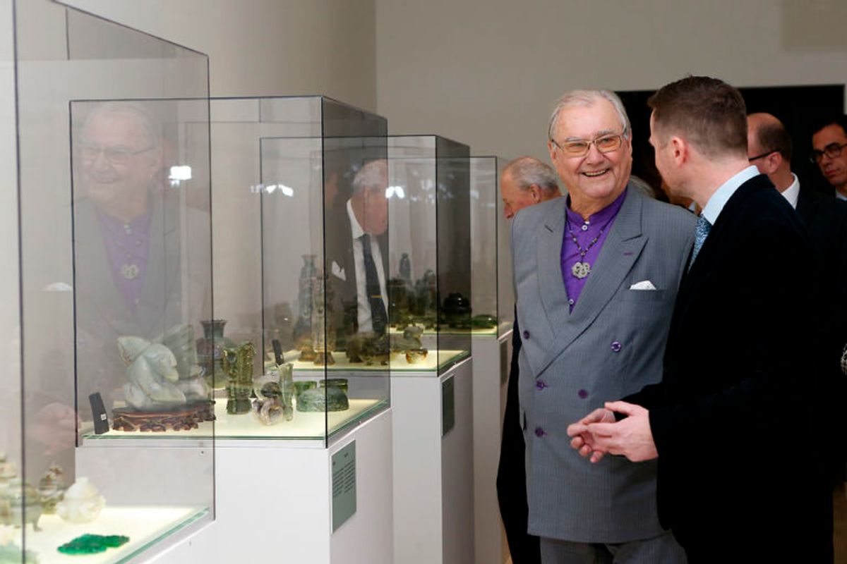 Prins Henrik har tidligere vist dele af sin private jade-samling på Koldinghus. KLIK VIDERE FOR FLERE BILLEDER. Foto: Scanpix