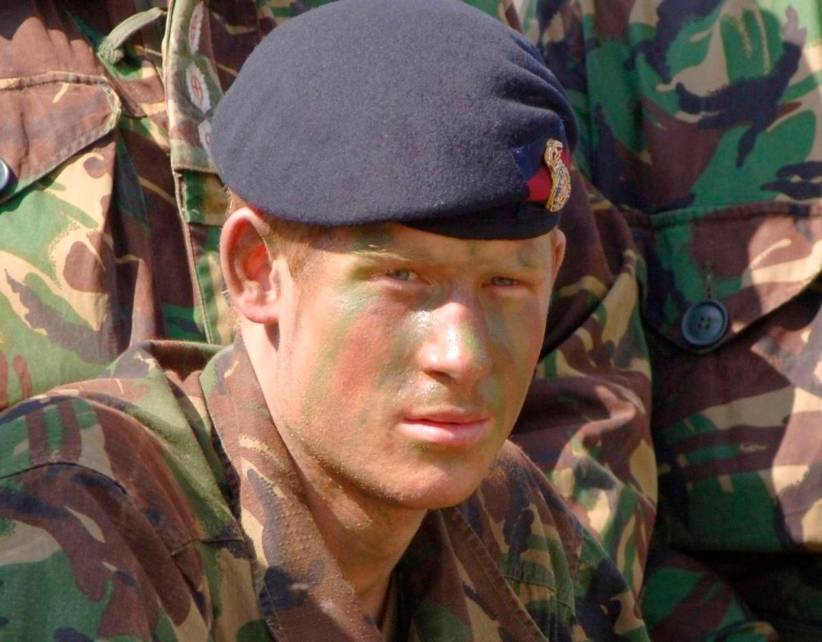 Prins Harry startede i den britiske hær i 2005. Klik videre for flere billeder. Foto: Scanpix/REUTERS/Corporal Ian Holding/RLC/MoD/Files/Handout