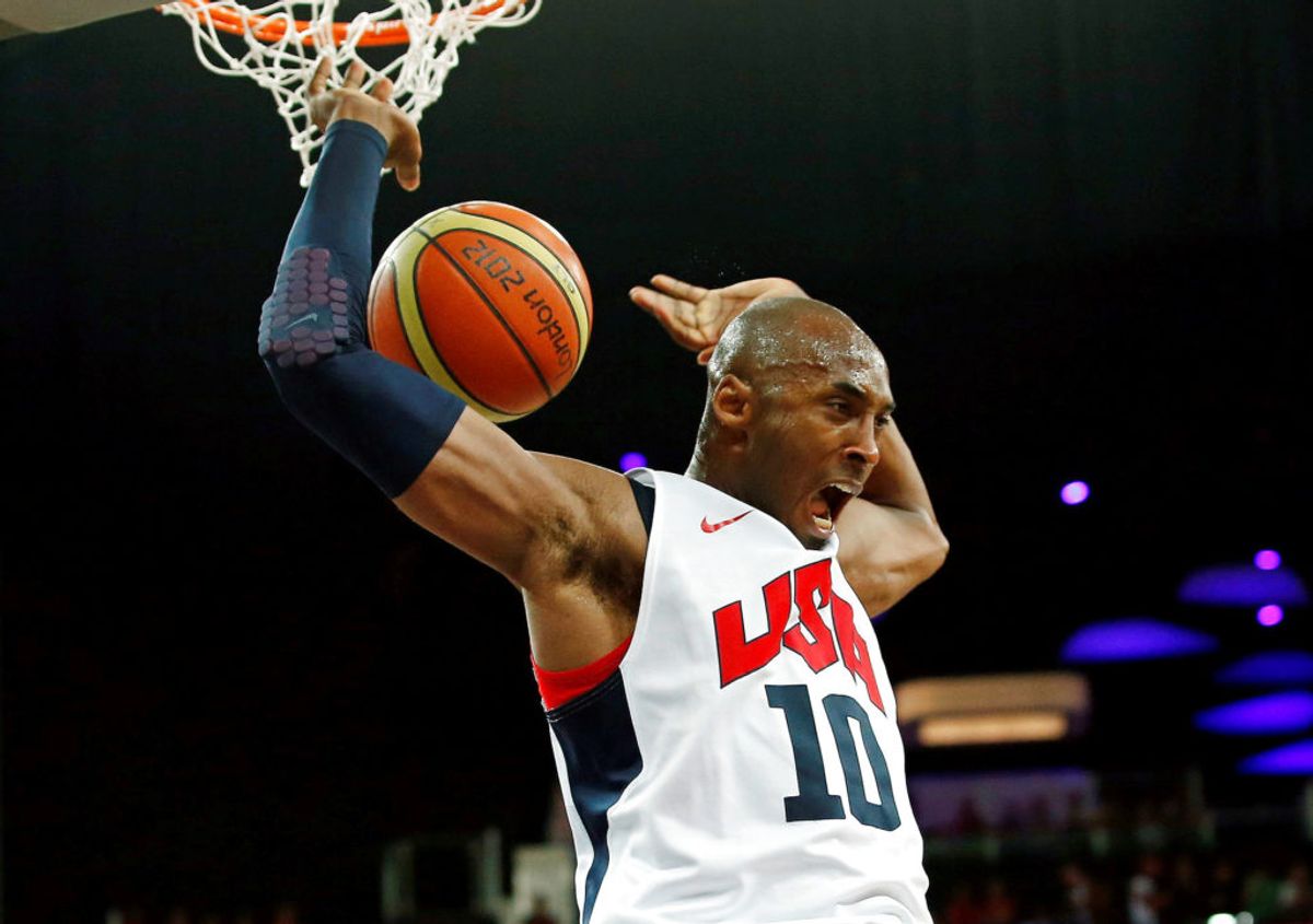Kobe Bryan blev i januar dræbt i et helikopterstyrt. Foto: Mike Segar/Scanpix.