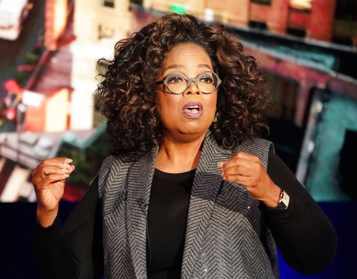 Oprah Winfrey skulle være favorit til at skulle interviewe Meghan. Foto: Scanpix/REUTERS/Carlo Allegri