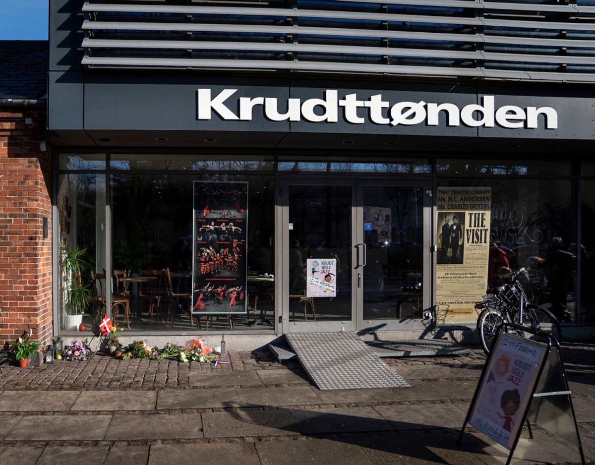 Krudttønden danner rammen om det seneste danske terror-anslag. Foto: Scanpix