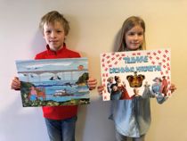 Børn giver rørende gave til dronning Margrethe