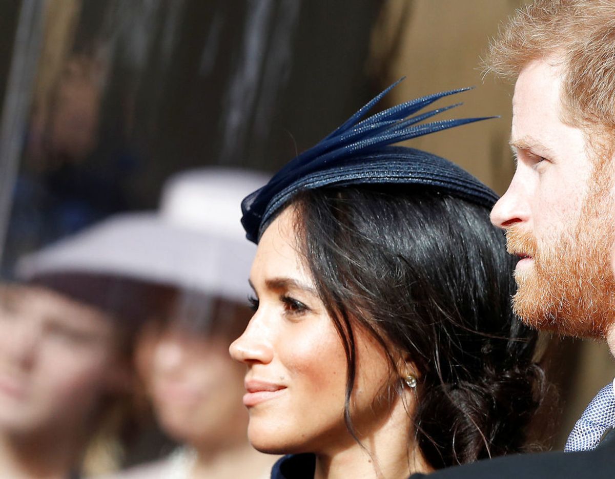 Der blev set noget skævt til parret, da de i forbindelse med prinsesse Eugenies bryllup den 12. oktober 2018 annoncerede, at Meghan var gravid. Mange gav udtryk for, at de ‘stjal’ fokus fra brylluppet. Klik videre for flere minder. Foto: Scanpix/Alastair Grant/Pool via REUTERS