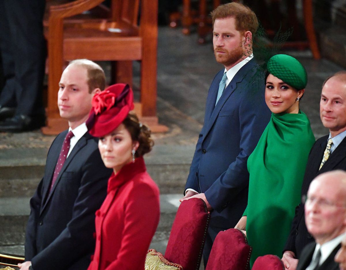 Parret sidste officielle optræden som royale var deltagelse ved gudstjenesten i Westmisnster Abbey i forbindelse med Commonwealth Day den 9. marts 2020. Klik videre for flere minder. Foto: Scanpix/Phil Harris/Pool via REUTERS