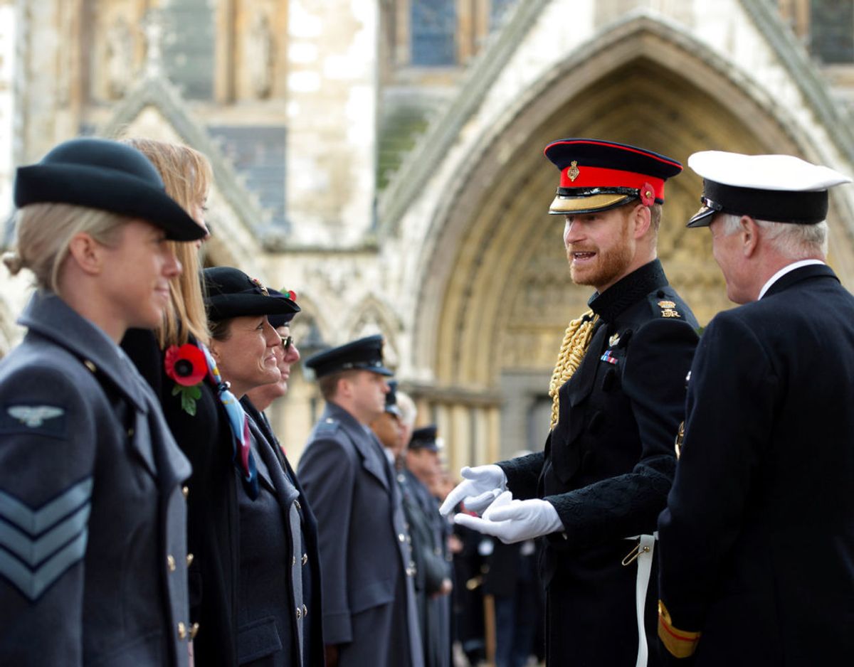 Harry mener, at ikke bare, det er det royale familieforhold men også hans militære status, der berettiger ham og Meghan til skatteyder-finansieret beskyttelse døgnet rundt. Klik videre for flere billeder. Foto: Scanpix/Geoff Pugh/Pool via REUTERS/File Photo