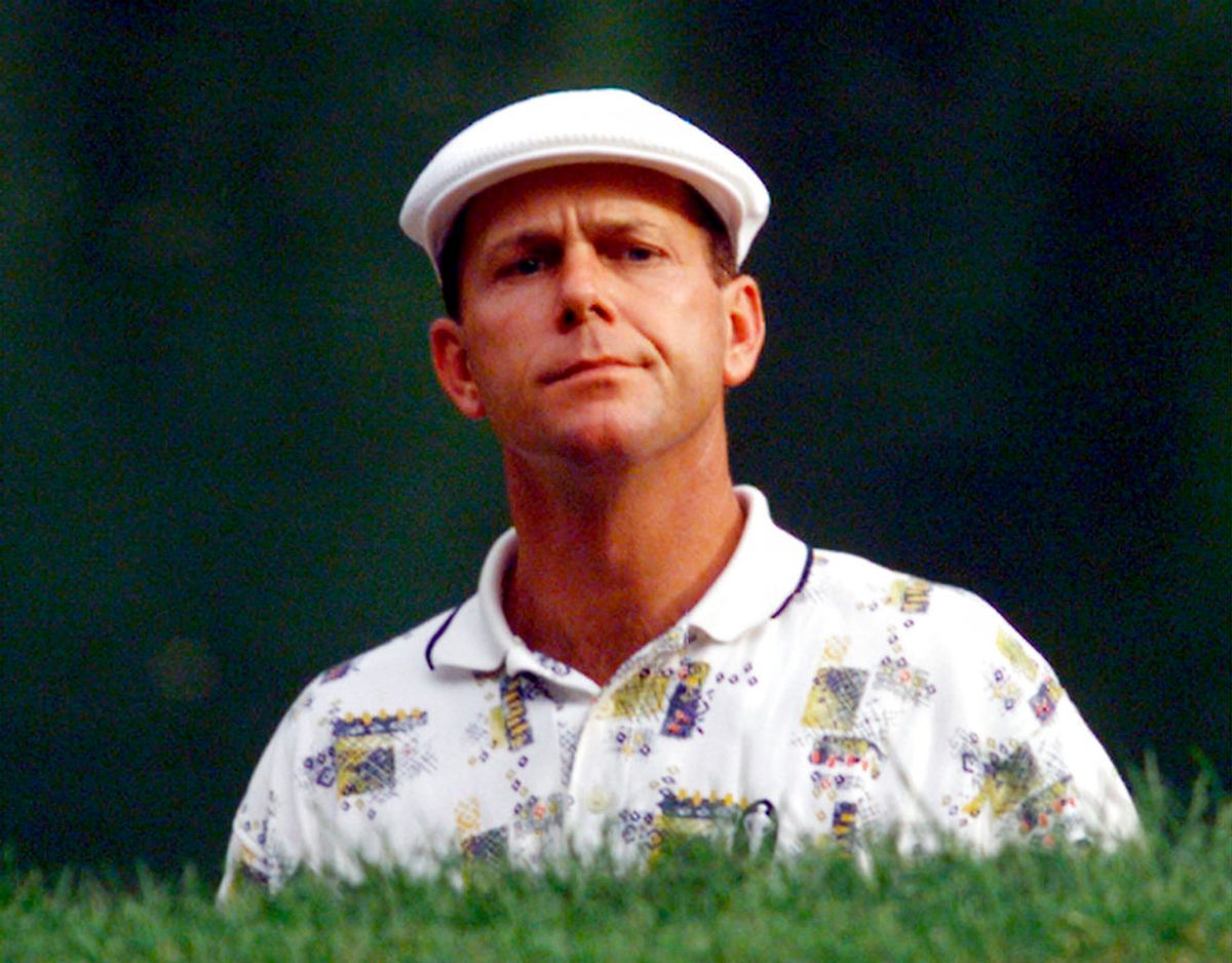 25. oktober 1999: Den amerikanske golfspiller og tredobbelte majorvinder Payne Stewart er involveret i et flystyrt i den amerikanske delstat South Dakota. Stewart og fire andre dør i styrtet. Foto: Scanpix